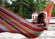 Mexicansk coated bomulds hængekøje