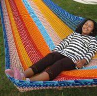 Coated Bomuldsnet hængekøje C5 - mexicansk