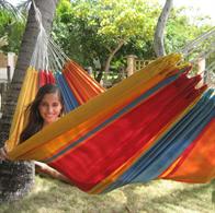 Stribet Maritim hængekøje til båd, hus & have