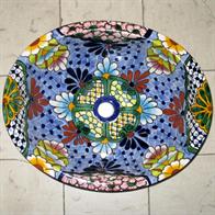 Sevilla Azul - Mexicansk håndvask med overløb