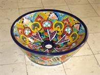 Mexicansk h�ndvask til at stille p� bordplade