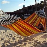 Tequila sunrise hængekøje med 80 cm rundstokke