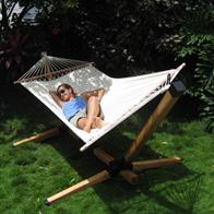 Komplet sæt med hængekøje og stativ