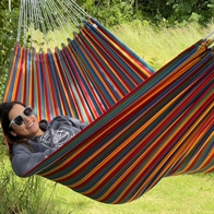 Hængekøje i 100% bomuld. Made in Brazil.