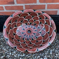 Terracota håndvask BIG Pavo Real 55 x 46 cm