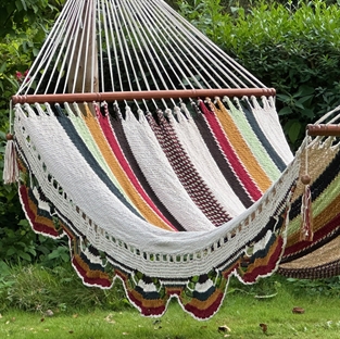 Eksklusiv elegant Deco-Park-DeLuxe hængekøje #28 Colormix