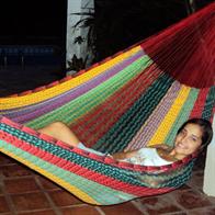 Du sover godt i en mexicansk hængekøje i fleksibelt net
