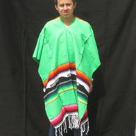 Grøn Poncho